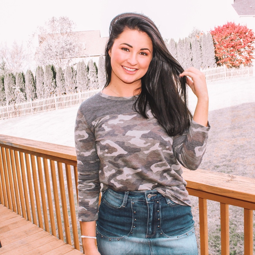 Camo top